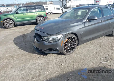 2017 BMW 430I Gran Coupe xDrive from USA, damaged, VIN WBA4F9C51HG792607